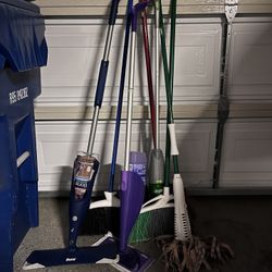 Free Brooms And Mops