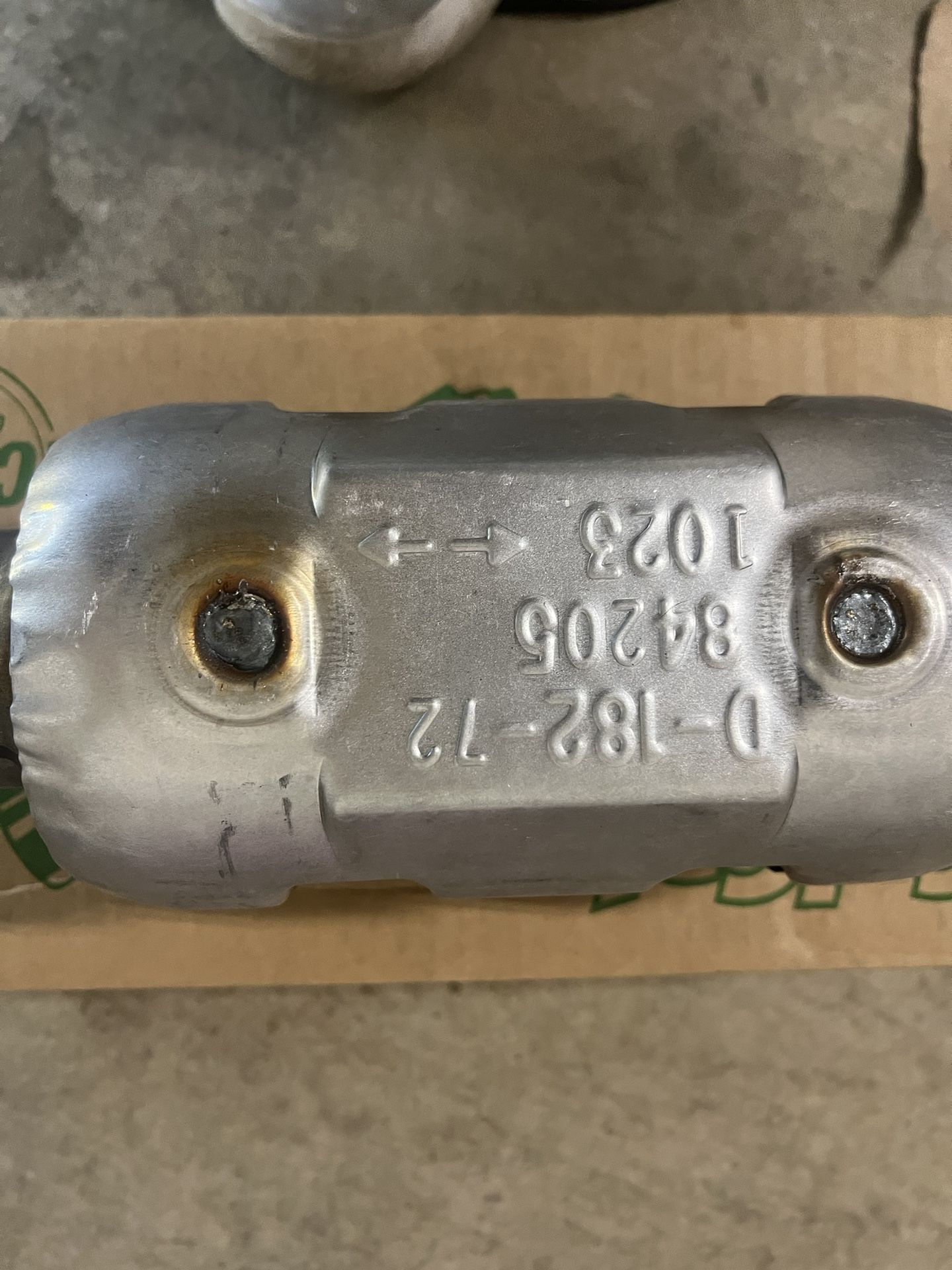 EXHAUST PART FOR CAR