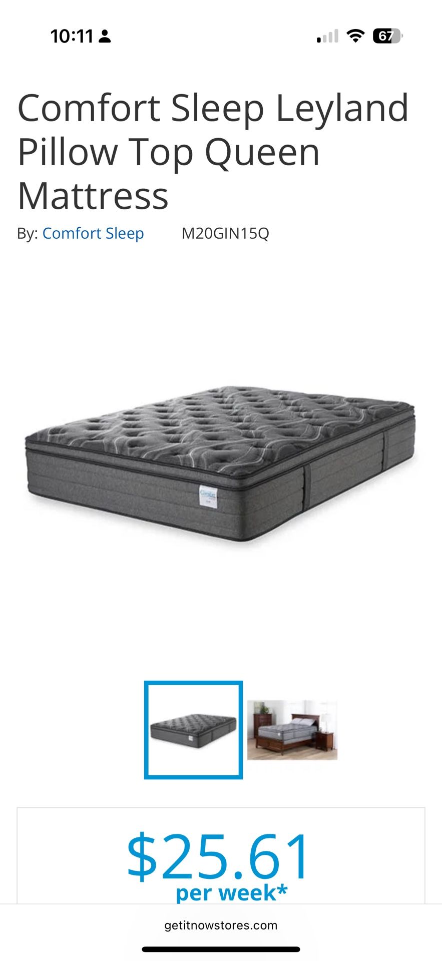 Queen Sized Mattress