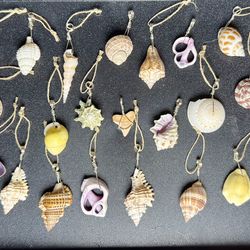 Lot of 30+ Handmade Wire-Wrapped Shell Pendants - Boho Beach Style