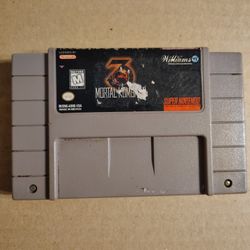 Mortal Kombat 3 Super Nintendo Snes