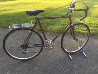 Vintage raleigh touring bike hot sale