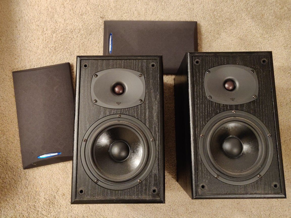 Cerwin-Vega RL-16M Bookshelf Speakers (Made in USA)