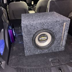 amp/subwoofer install