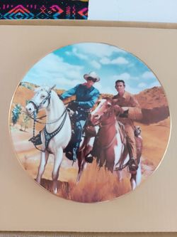 The Lone Ranger & Tonto Collectors Plate