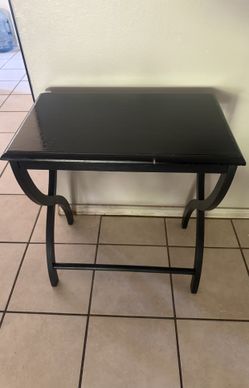 Black Side Table 
