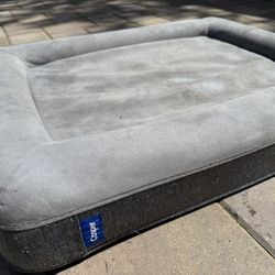 Medium Gray Casper Dog Bed (Orthopedic Memory Foam)