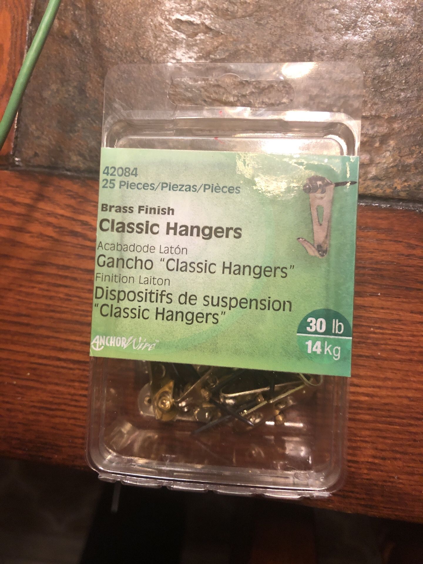 Hilman 25 pieces Brass finish Hangers. Or Bulk Offer