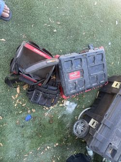 Assorted Storage Box And Bags
