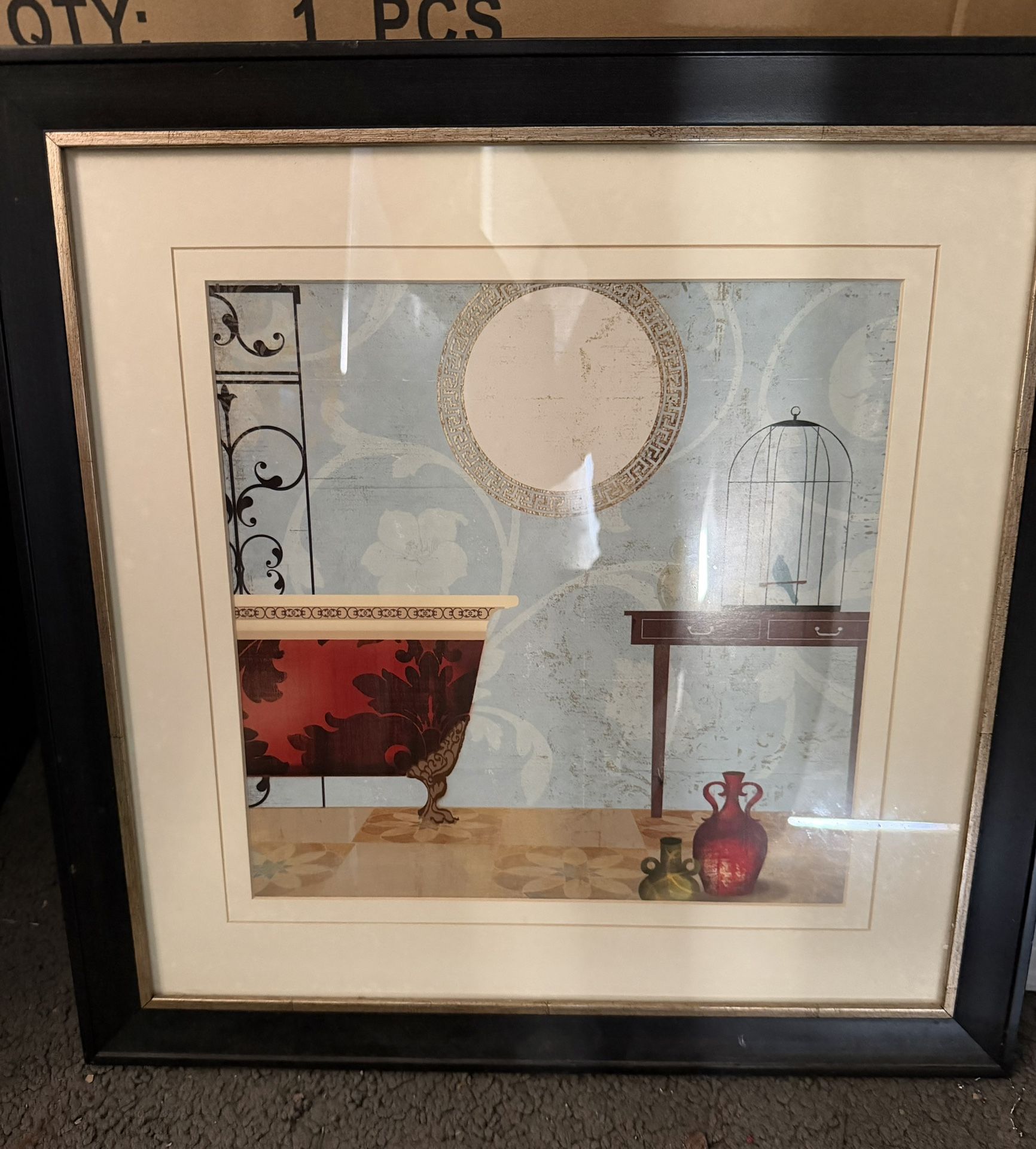 Framed Photo For Bathroom , $13