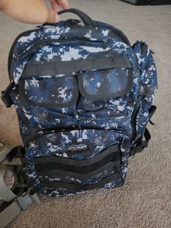 Blue Camo NexPak Backpack