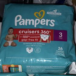 Pampers Diapers size 3