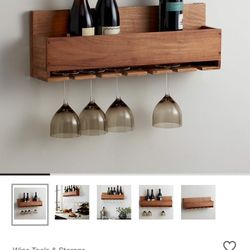 Crate And Barrel Wine Rack 