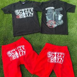 Scuzzboyz Shirts Shorts 
