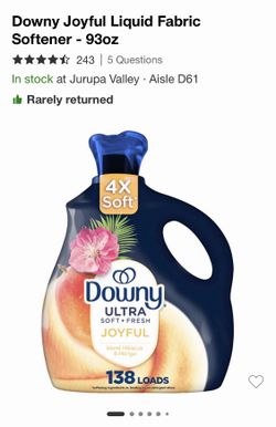 Downey ultra fabric softener