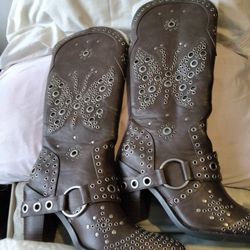Women's Butterfly Boots Sz 10M
