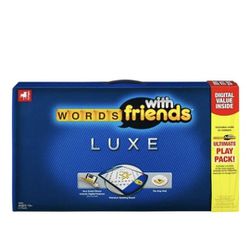 Words With Friends Luxe Rotating Board Game Tile Grip Grid Zynga 