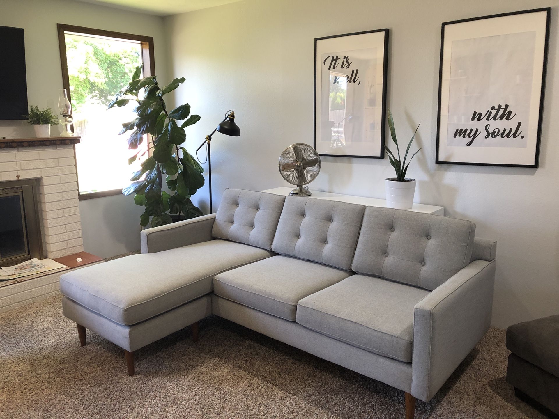West elm drake sofa deals