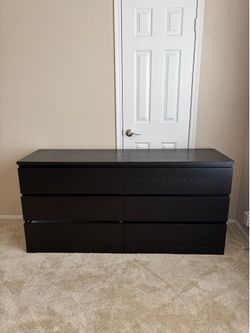 Black IKEA Dresser