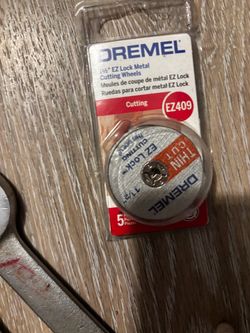 Dremel EZ409 EZ Lock Metal Cutting Wheels 5-Pack