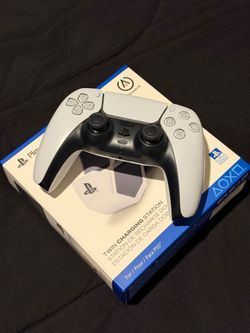 PS5 Controller and a brand new sealed towing charging station