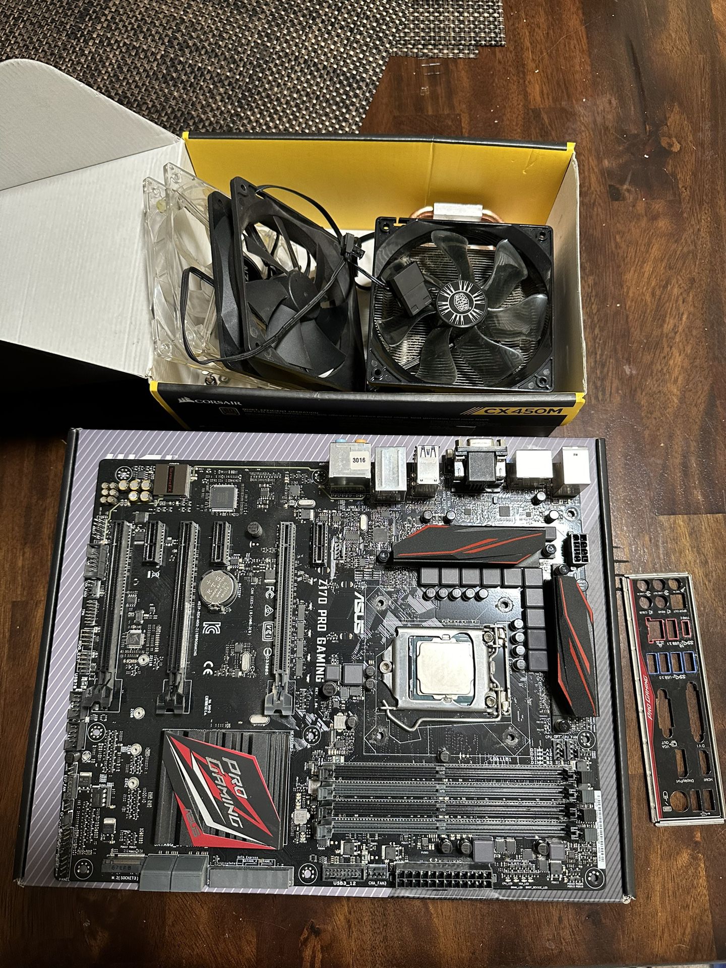 Used PC Parts: i5-7600k + Asus z170 Pro + Hyper 212 Heatsink