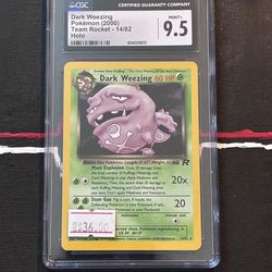 CGC MINT+ 9.5: DARK WEEZING HOLO 14/82
