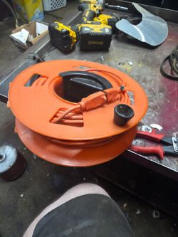 100 foot Extension cord on reel