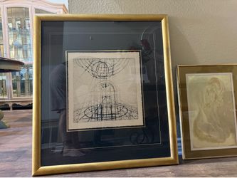 Gold Framed Art Print