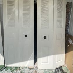 70in X 90in Aluminum Bifold Closet Doors 
