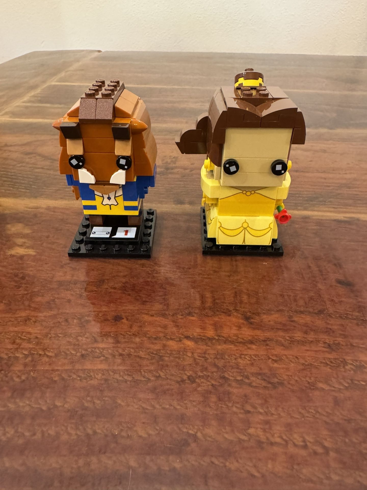Belle & Beast Lego BrickHeadz