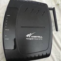 Westell VersaLink 327W 4-Port Wireless 802.11g DSL Router A90-327W15-06