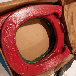 Diamond Double Ringer Official Pitching Horseshoe Set USA orig. paint