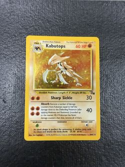 Pokemon, Kabutops (9) - Fossil