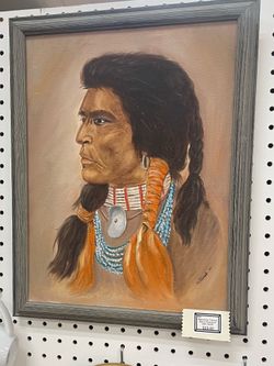 Art Painting Watercolor Native American