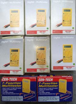 Lot Of 22 Electric Volt Meters Most New 