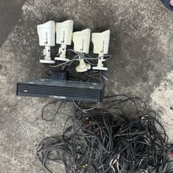 Security camera system with recorder