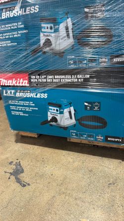 18V X2 LXT (36V) Brushless Cordless 2.1 Gal. HEPA Filter Dry Dust Extractor