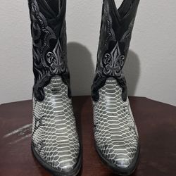 Men’s Snake Skin Boots (Leather)