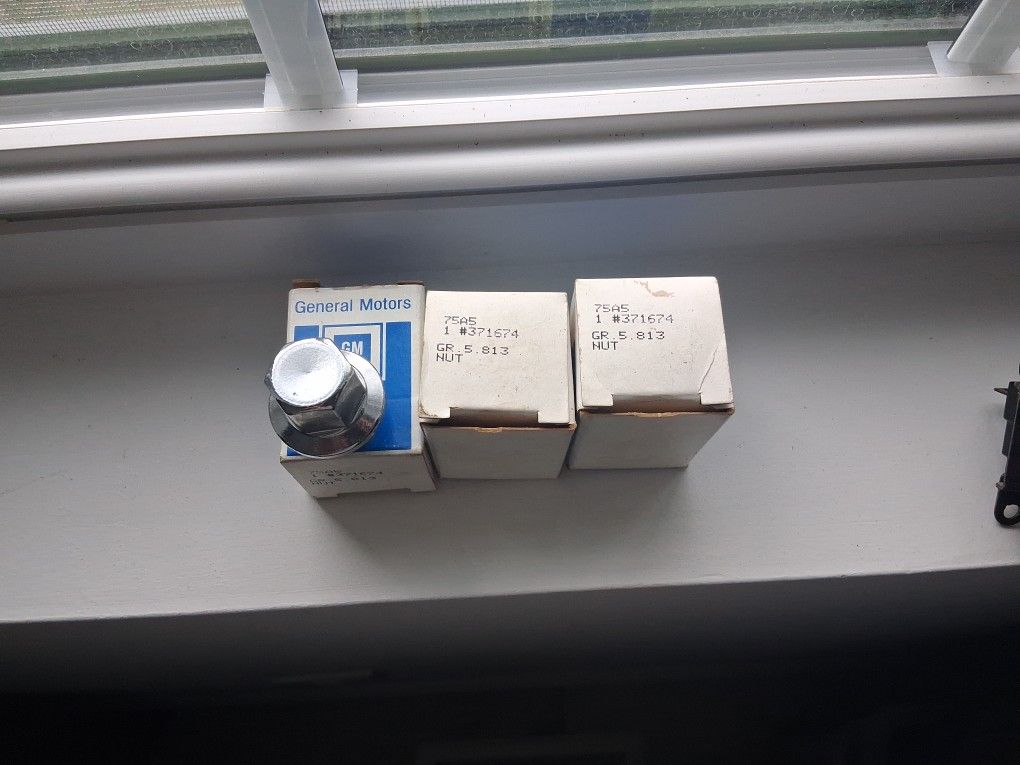 1976 Chevy Monza Aluminum Wheel Lug Nuts