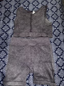 Two Piece Shorts And Top