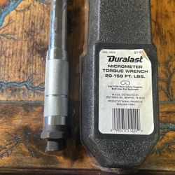 Duralast 1/2” Drive Torque Wrench 