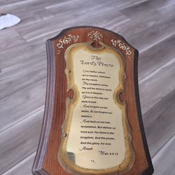 Vintage Home Interiors: The Lord‘S Prayer
