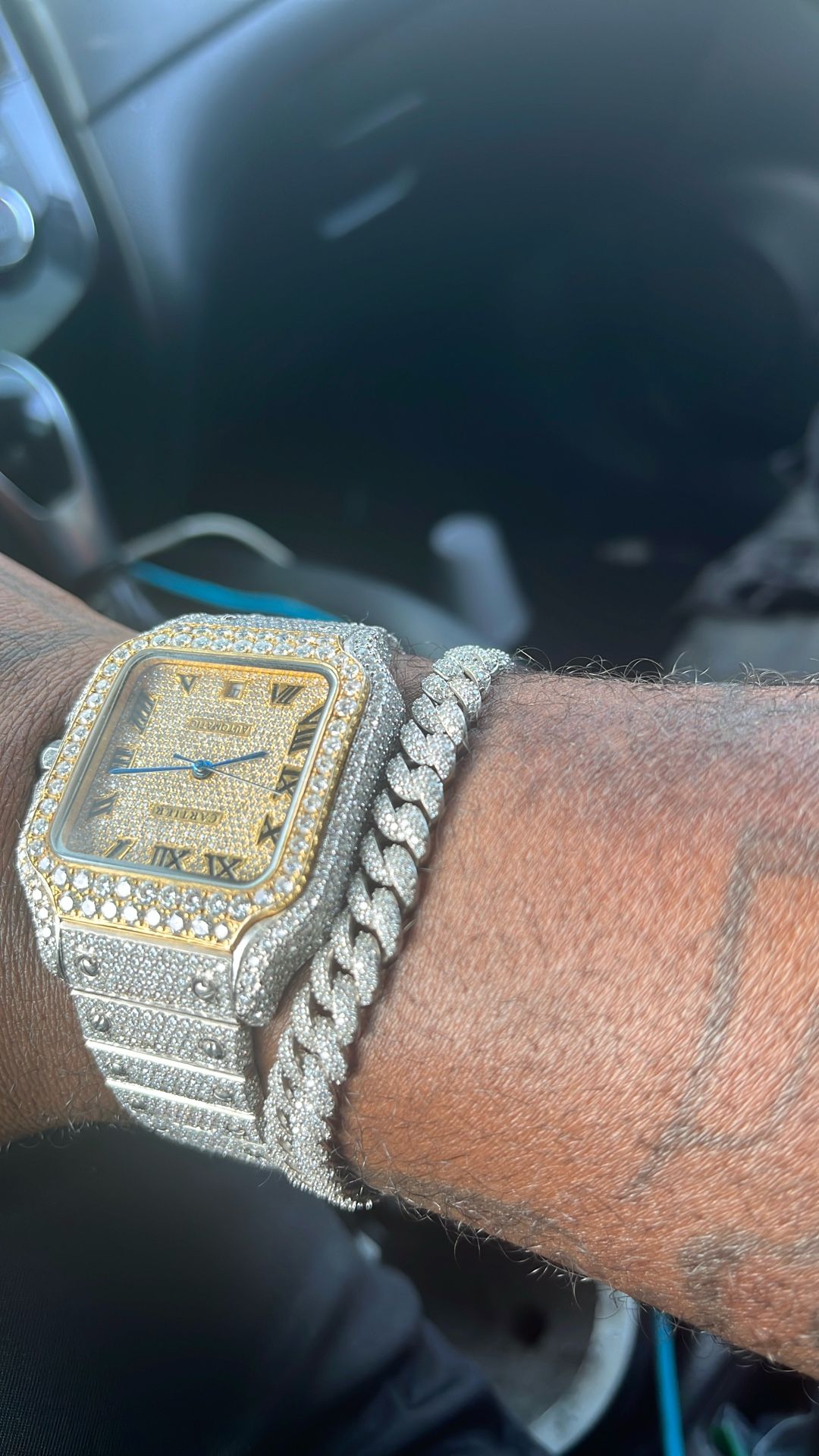 Cartier Watch An Braclet