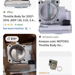 Throttle Body Car Part