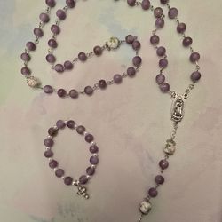 Lavender Rosary