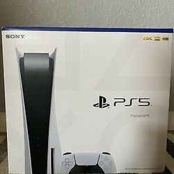 Sony PlayStation 5 PS5 Digital Edition Version Video Game Console