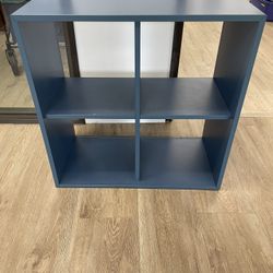 Storage Shelf Cubby Blue 