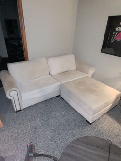 Sectional with 2 ottomans