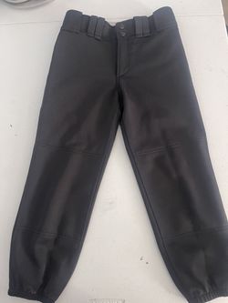 Mizuno Women's Performance Softball Pants Black XS Belt Loops RN 89730